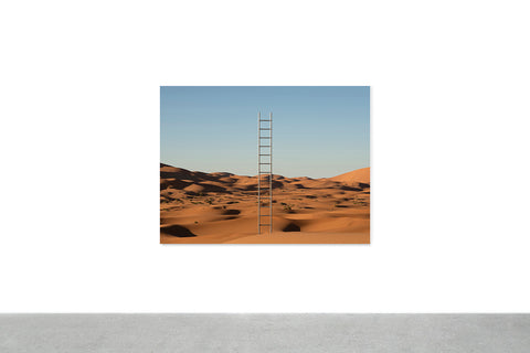 L’ÉCHELLE, Sahara, 10H00, November 2023.