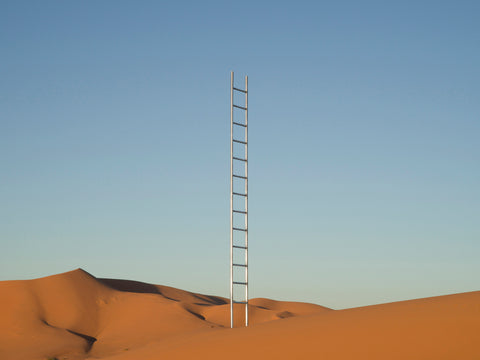 L’ÉCHELLE, Sahara, 10H30, November 2023.